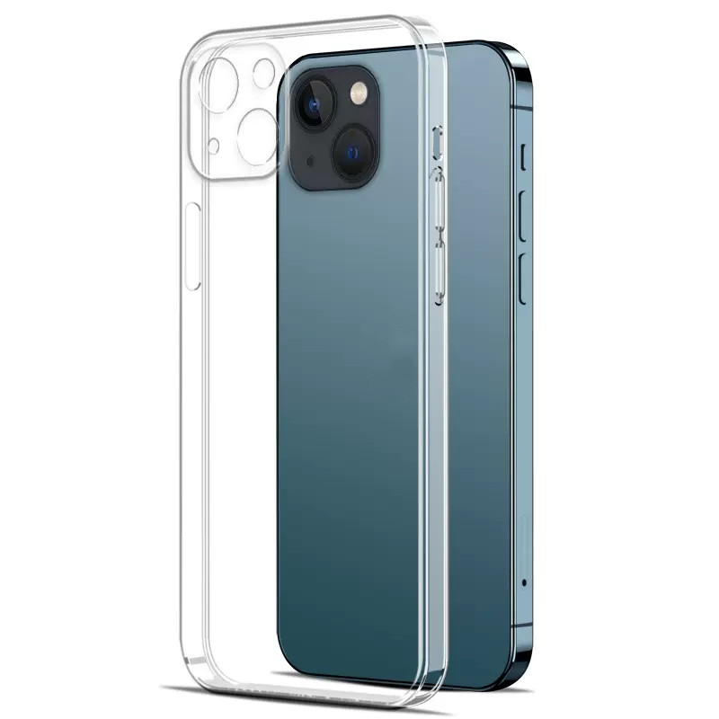 Ultra HD Clear Crystal Soft TPU Silicone Phone Case for Apple iPhone 14 13 11 pro Max 12 mini XR XS 8 7 6 Plus 4 5 5C 5S
