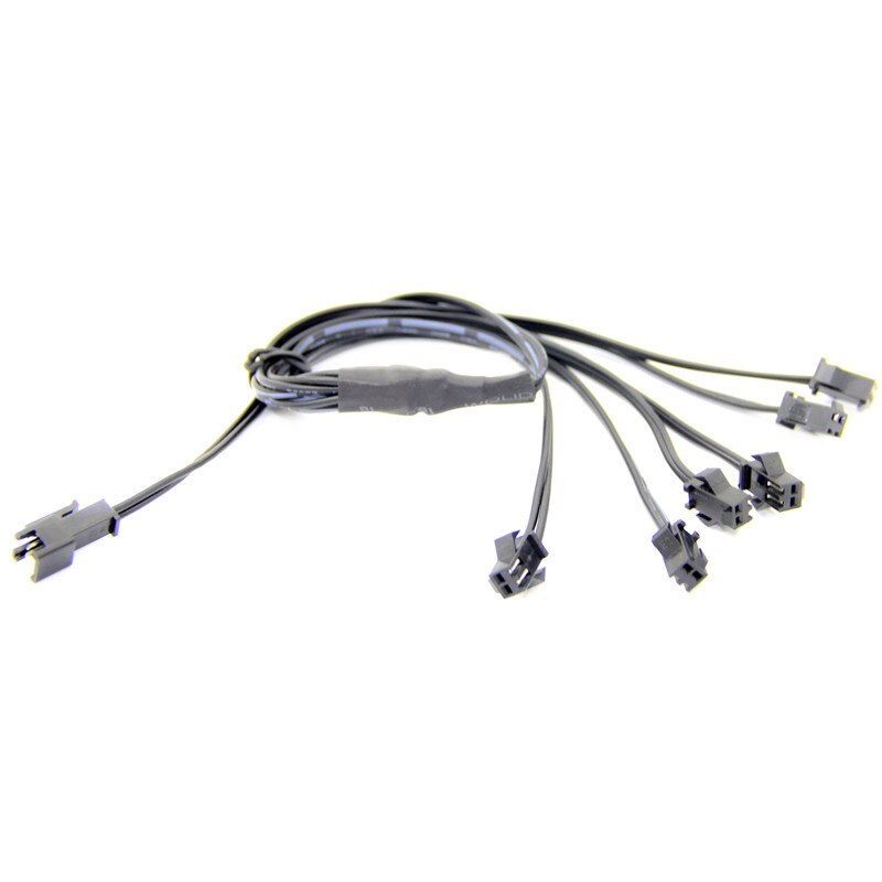 splitter, Y connectors, for el wire, el panel and el tape: 1M with 6 FM