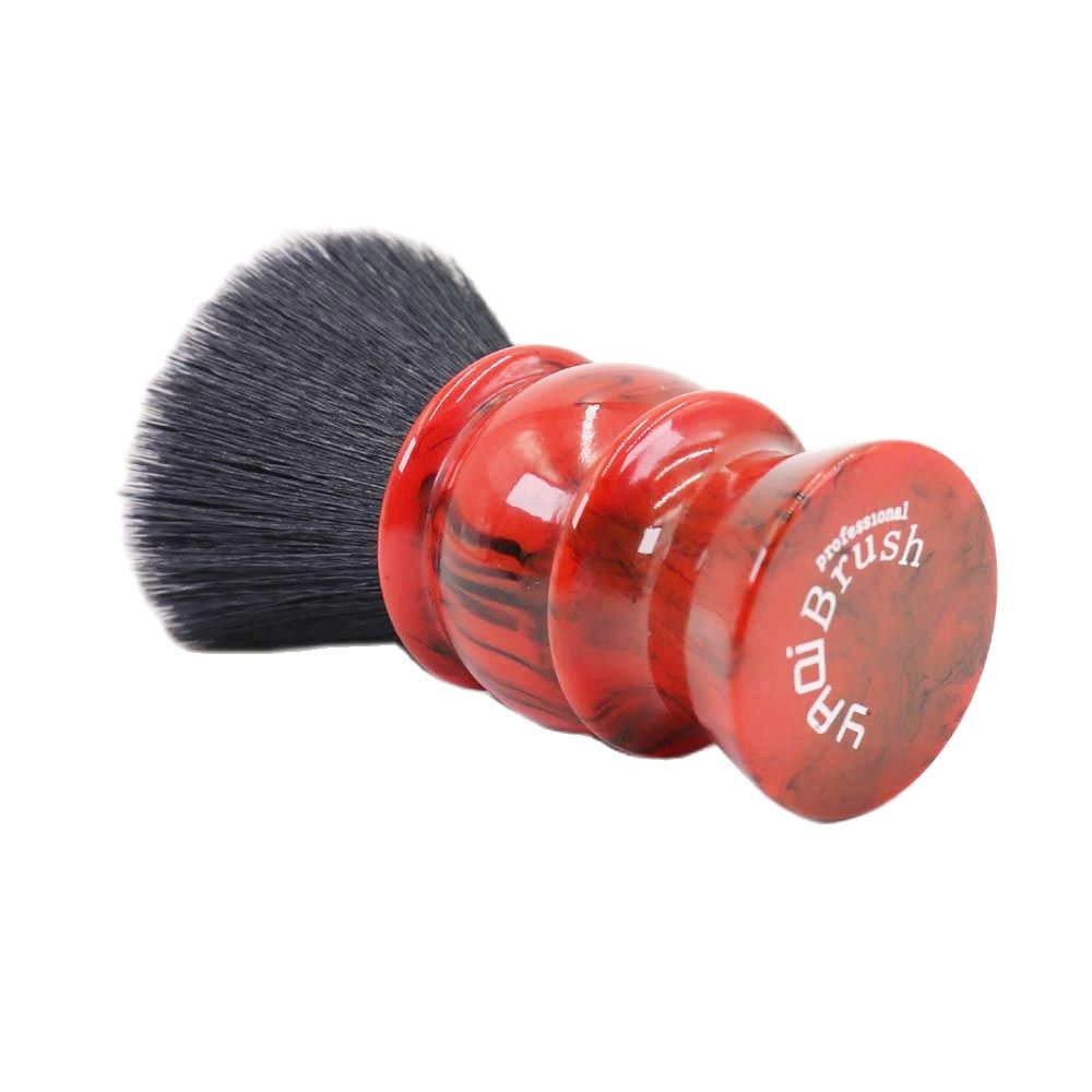 Yaqi-Blaireau de rasage avec manche en résine pour homme, poils synthétiques, bon nœud de smoking, 24mm