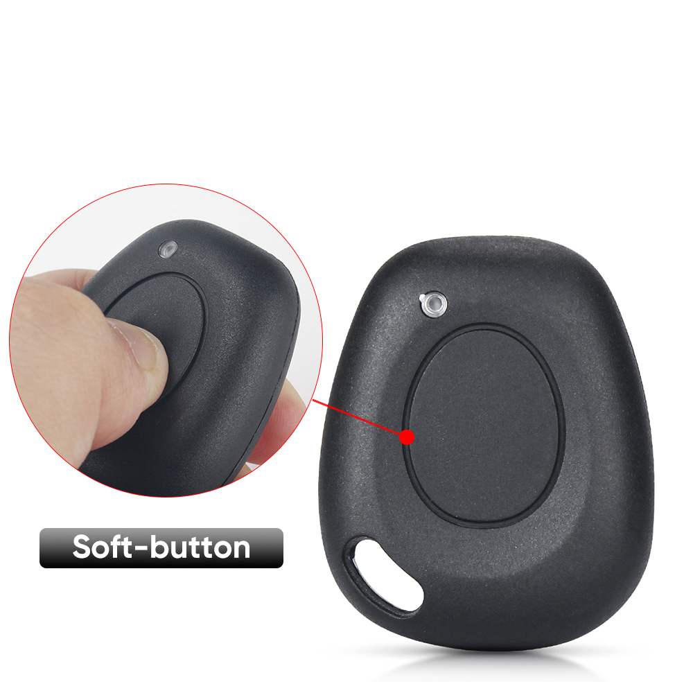 Keyyou novo 1 botão chave fob remoto escudo caso lâmina sem cortes para renault megane scenic laguna espace clio substituição capa