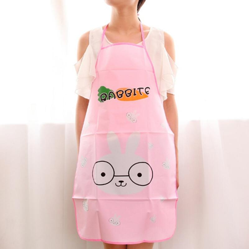 Delantal impermeable con dibujos para cocina de restaurante, 1 Uds., delantales de babero de cocina, delantal de cocina sin mangas, utensilios de limpieza diarios para el hogar
