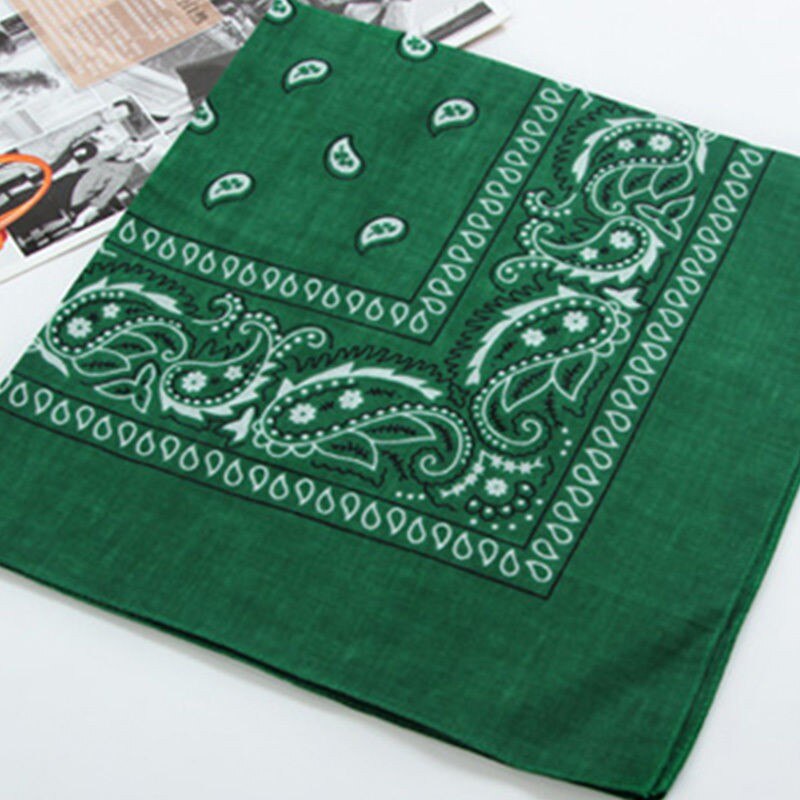 14 kleur Katoen Hoofd Wrap Paisley Bandana Head wrap Sjaal Polsband Zakdoek: DG