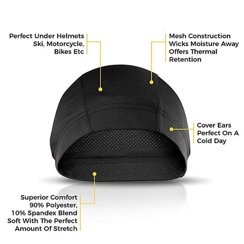 Mesh Cycling Helmet Breathable Anti-Sweat for Outdoor Riding Basket Ball Game Running Hat Mesh Cycling Headwear