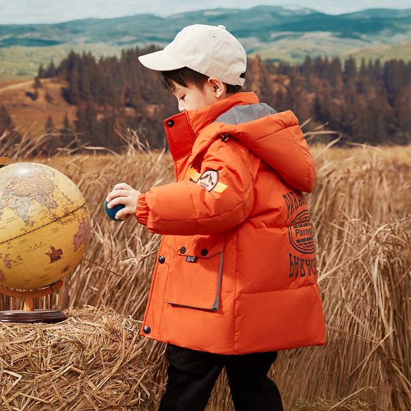 Abrigo de invierno para bebés, chaquetas cálidas para niños de 2, 3, 4, 5, 6 y 7 años, novedad de