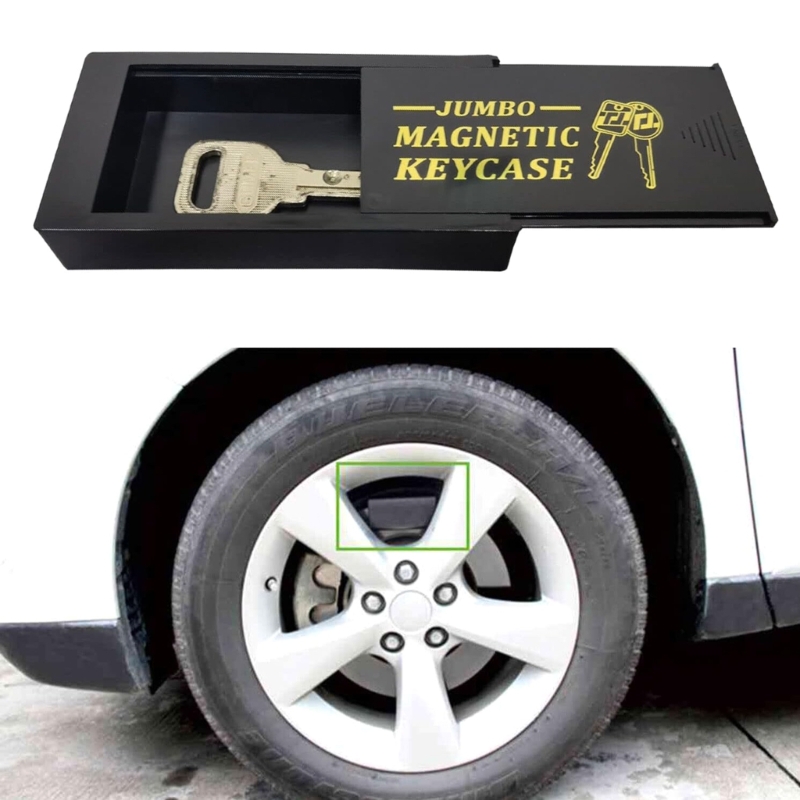 Magnetische autosleutelhouder Box Storage Secret Stash Boxes voor Office Truck Home