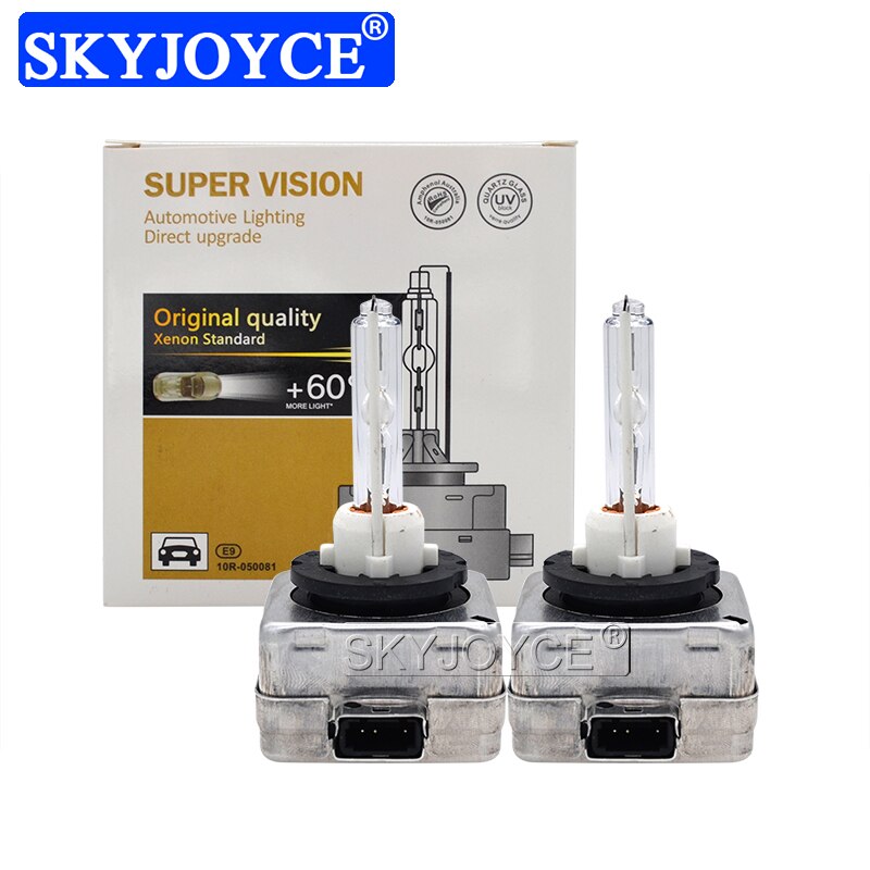 SKYJOYCE-bombilla de Xenón HID de 12V, 35W, D1S, D1S, de cerámica, 3000K, 4300K, 5000K, D1S, 6000K, 8000K, 10000K, D1S