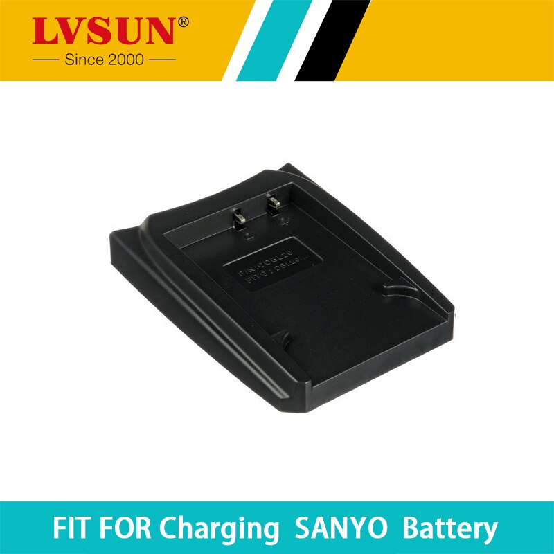LVSUN DB-L20 batteria ricaricabile cassa del piatto per SANYO DMC-C1 C4 C5 E60 CG65 E6 DSC-J4 DSC-K4 CA65 fotocamera batterie caricabatterie