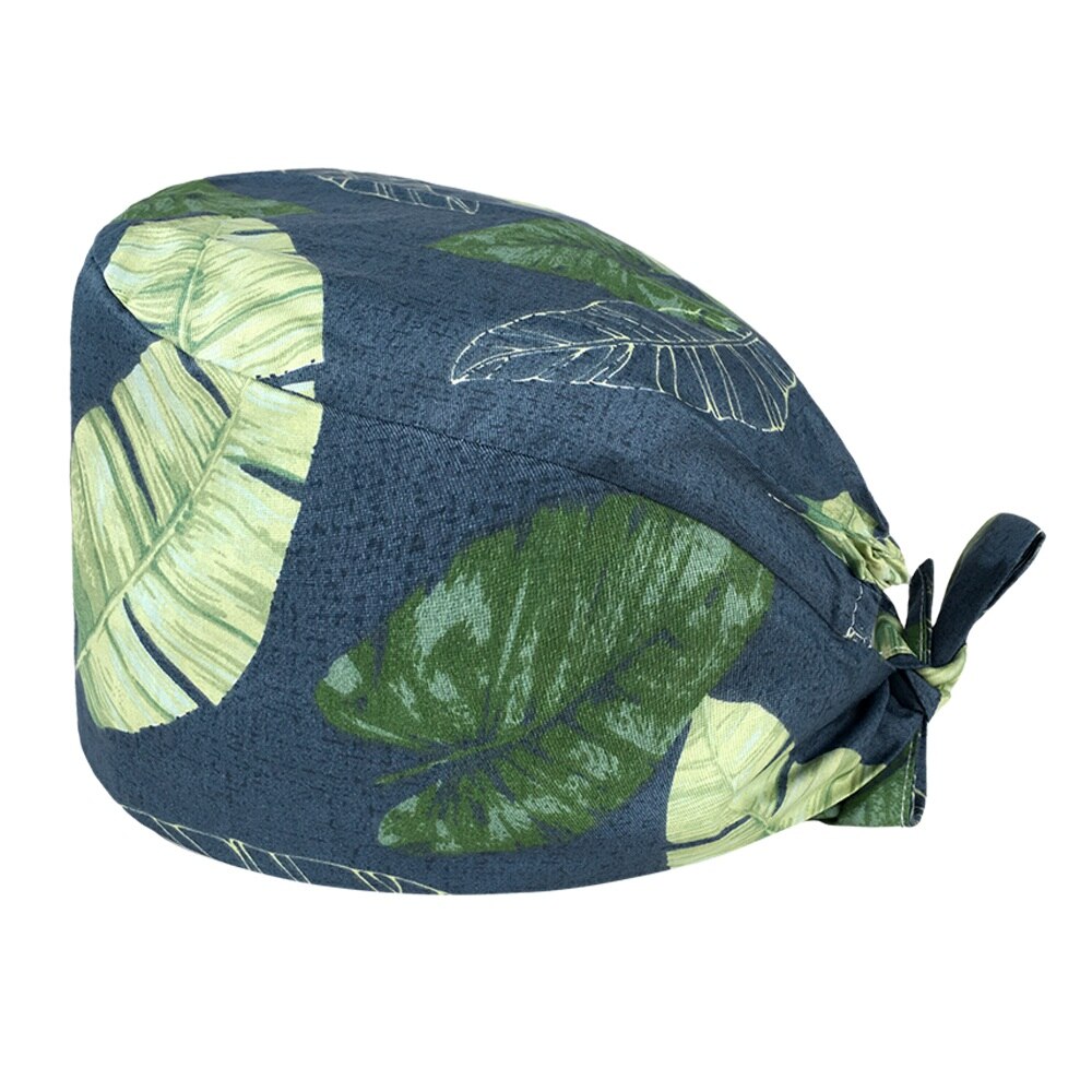 Cartoon dierenpatroon unisex matte petten laboratorium dierenwinkel werk verpleegkundige petten dokter en verpleegster katoenen chirurgische petten: 12082