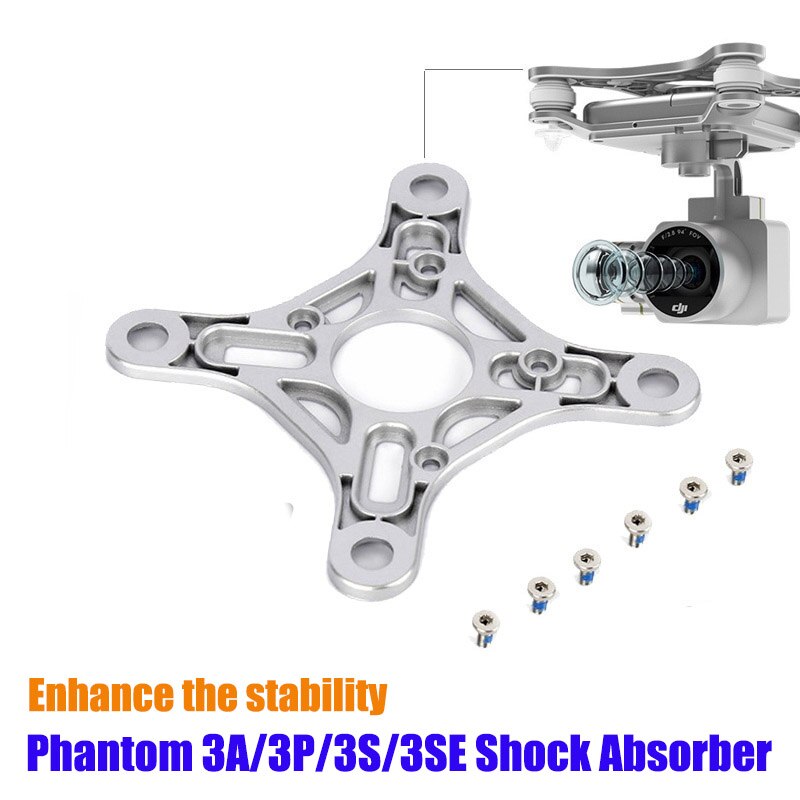 Voor Dji Phantom 3 Standaard Geavanceerde Professionele 3SE Gimbal Trillingsdempers Plaat Camera Bescherming Gear Shock-Absorberende Board