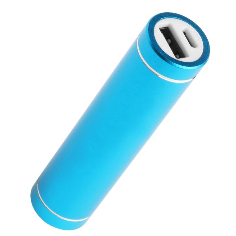 Bærbar multifarvet usb 5v/1a power bank kasse 18650 suite batteri ekstern diy opladningsboks kit universelle mobiltelefoner whosale: 6