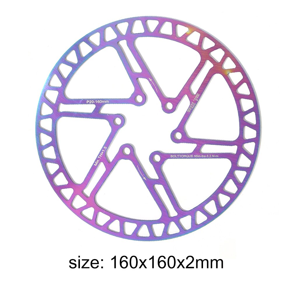 Mountain Bike Brake Rotor MTB Road Bicycle Disc Brake Pad Cycling Parts Portable Waterproof Cycling Elements for Mi Xim