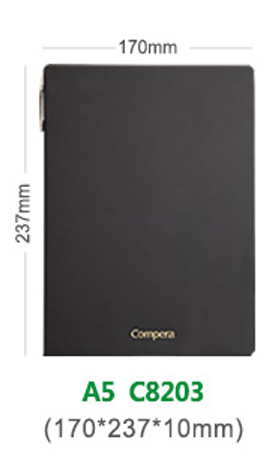 Multi function management book plan Notepad agenda business meeting notebook planner Gel Pen memo pad B5 office supplies: A5-Suit