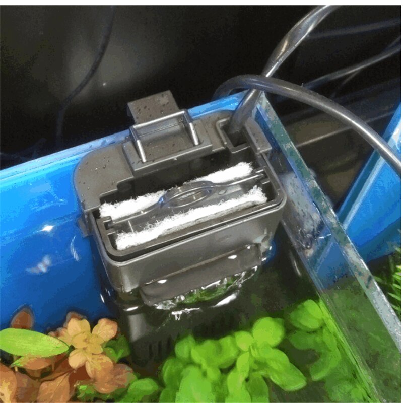 Resun CX-100 CX-200 Fountain Style Aquarium Turtle Lizard Fish Tank Low Water Internal Filter