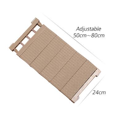 1pc garderobeskabe skab arrangør hylde soveværelse møbler tilføje lag spar plads køkken rack holder opbevaring skab hylde: 24 x 80 br