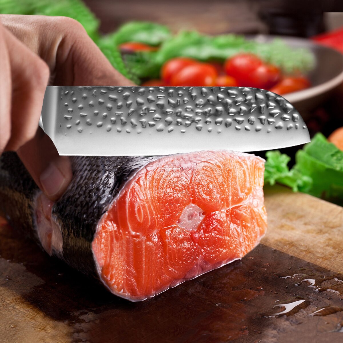 Knife Set of kitchen knives High Carbon Steel kitchen device sets Forged steel Cutlery set Japanese knife