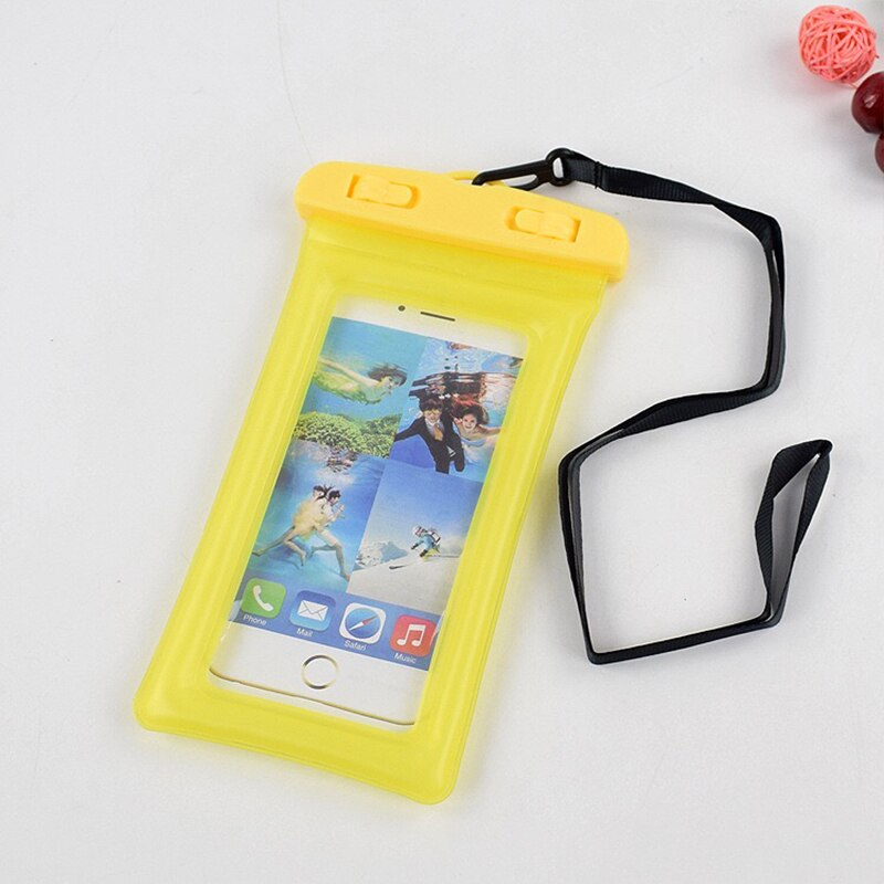 Shellbox Universal Waterproof Bag Swimming Surfing With Airbag Phone Case For Xiaomi iPhone 7 8 11 Pro XS Max X Samsung A71 A51