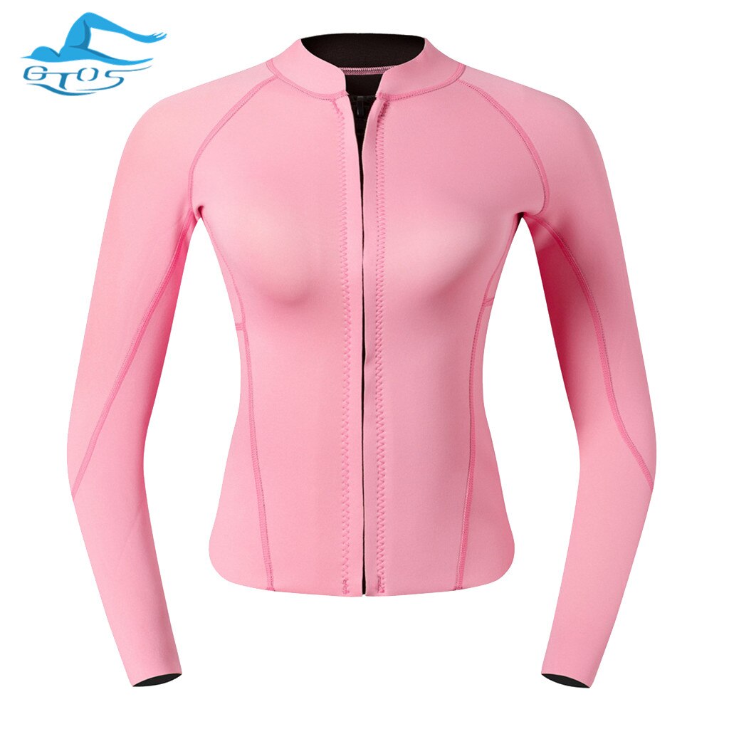 2mm Neoprene Women Wetsuit Front Zipper For Scuba Diving Swimming Top Pink Women Wetsuit wet suit women wetsuit mujer