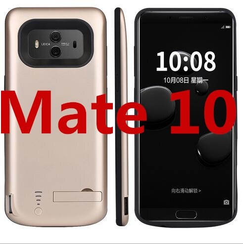 6000 Mah Für Huawei Mate 10 10 Pro Batterie Fall Backup Batterie Fall Abdeckung Power Fall Für Huawei Mate 10 pro Batterie fall: mate 10 gold