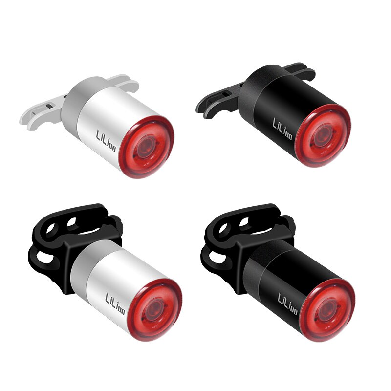 Bicycle Touch Smart Sensor Taillight Brake Vibration Induction Bike Rear Light USB Fast Charge MTB Road Bicycle Tail Light