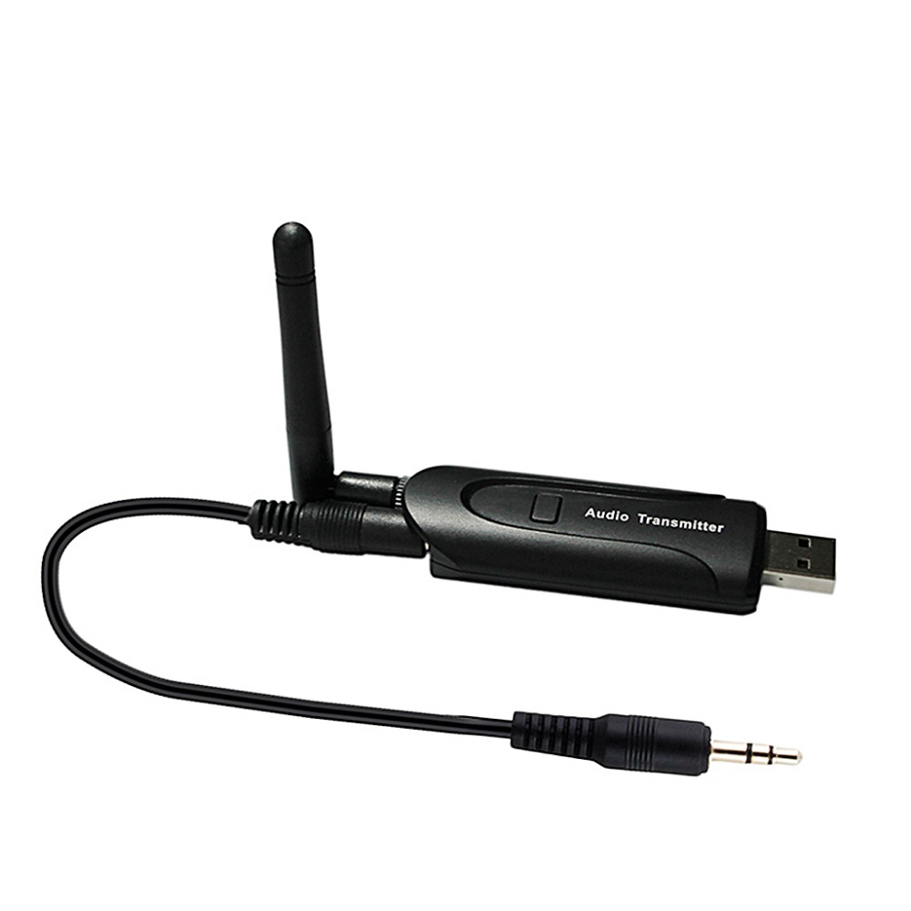 USB 3.5mm Draadloze Bluetooth 4.0 A2DP Stereo Muziek Audio Zender Zender voor Laptop PC TV Bluetooth Luidspreker Oortelefoon