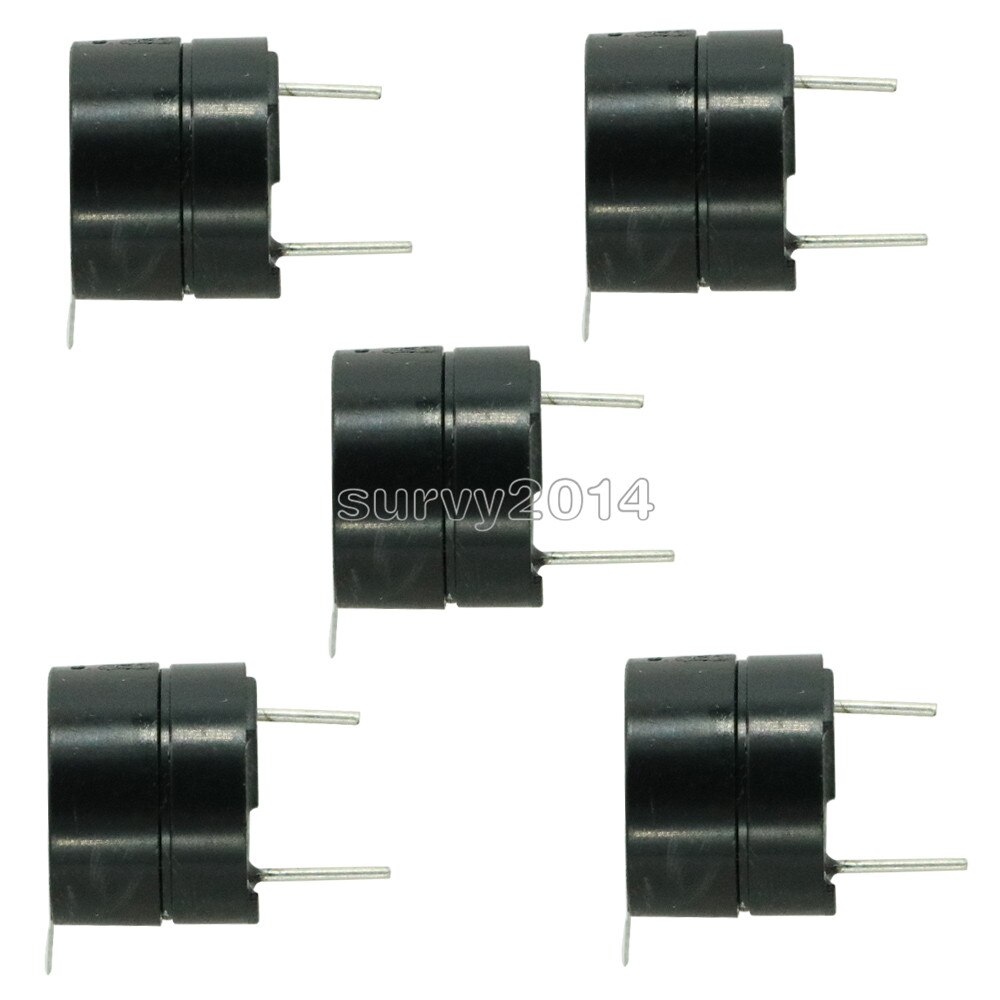 5PCS 5V Active Alarm Buzzer Beeper 9*5.5mm 5 V Mini Active Piezo Buzzer Fit For arduino Diy Electronic buzzers 0905