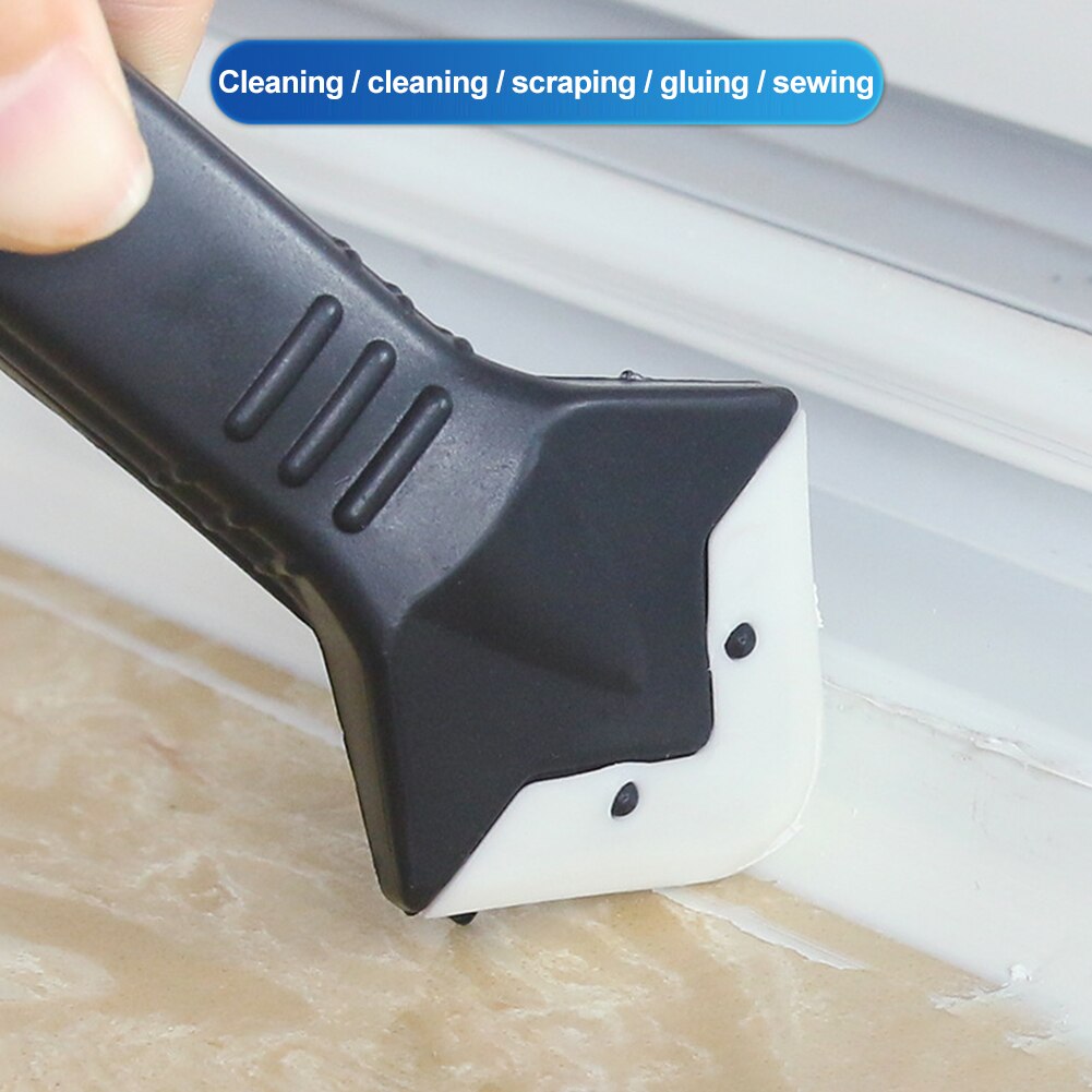 Espátula 5 en 1 para eliminar pegamento de vidrio, espátula para el hogar, espátula para eliminar huecos de azulejo