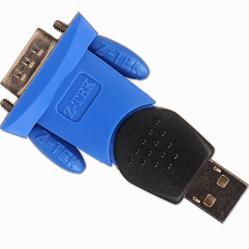 Z-TEC Usb Naar RS232 Converter 9 Pin Adapter Voor Win7/8/10 Met Dual Chip Pak Voor Pg Programmeur En kassier Machine