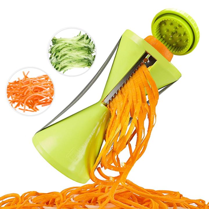 Vegetable Spiralizer Bundle Fruit Slicer Julienne Peeler Stainless Steel Vegetable Spiral Slicer Julienne Cutter