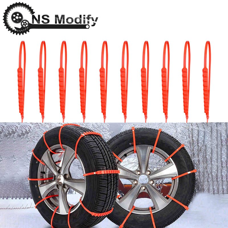 Ns modify 10 kpl talvirenkaat pyörät lumiketjut universaalit minimuoviset talvirenkaat luistonestoautocrossiin ulkosadetyökaluun
