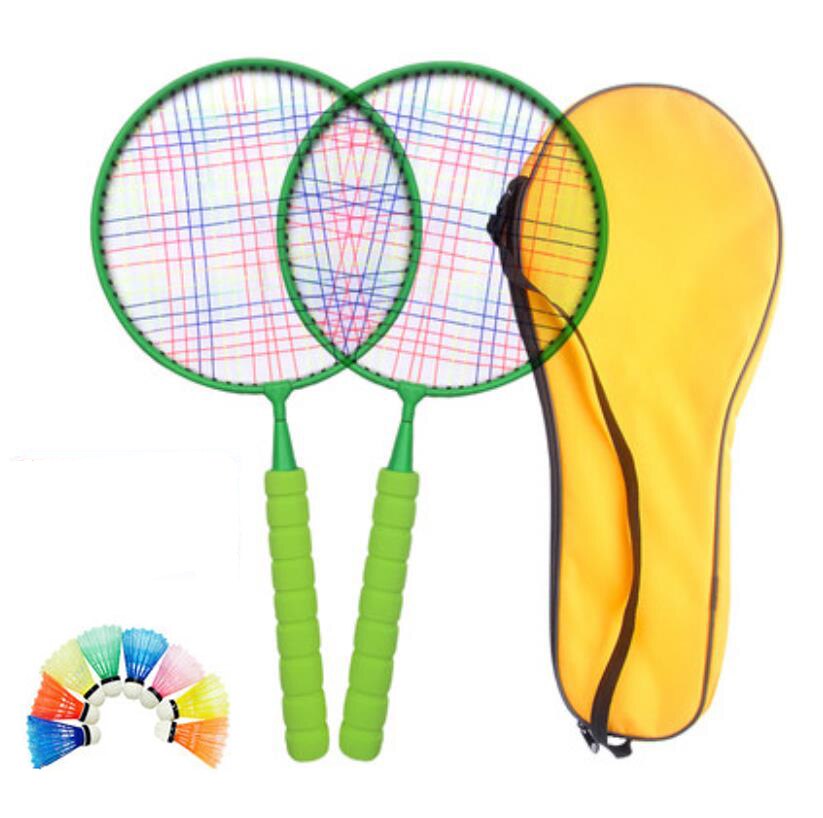 1Set Kunststoff Kinder Tennis Badminton Spielzeug Outdoor Indoor Sport Freizeit Spielzeug Schläger Eltern Kind Interaktive Spielzeug Kinder: 004