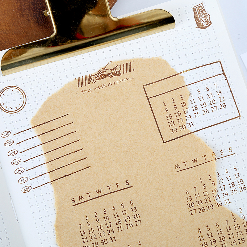 Ikuinen kalenteri päivämäärä läpinäkyvä kirkas silikoni leima tee itse scrapbooking valokuva-albumi koristeleima