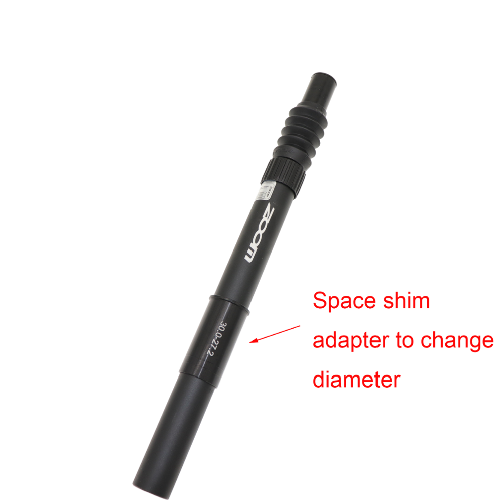 Zoom suspension amortisseur tige de selle vtt vélo tube vélo de route tige de selle 25.4 27.2 28.6 30.9 350mm vélo tige de selle de vélo