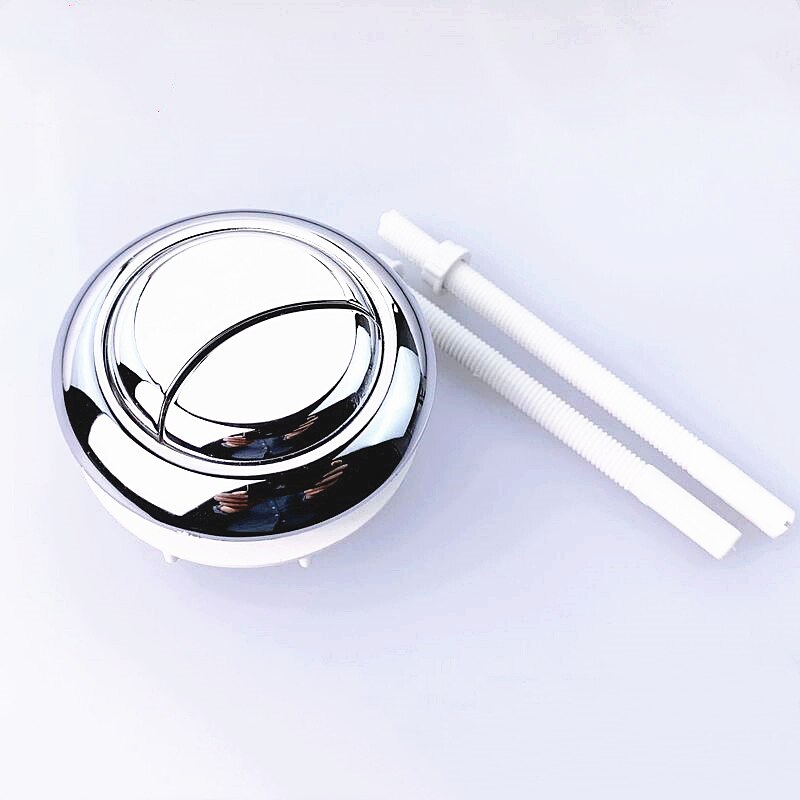 Bathroom Closestool Double Rod Press Push Button Toilet Seats Water Tank FLush Valve Switch Toilet Button 38 48 58mm,FL21014