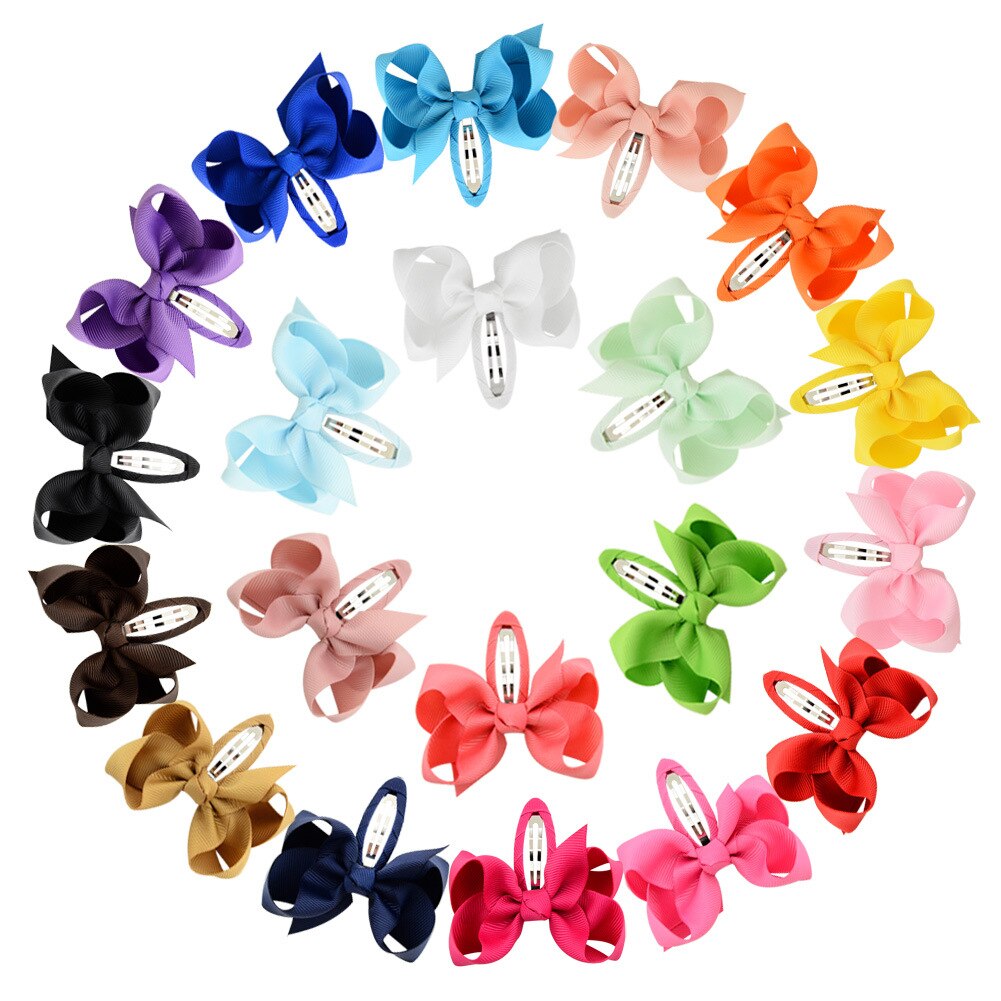 Sweet Top Hair Clip Grosgrain Ribbon Hair Bow Barrettes For Girls Princess Flower Headband Headwear Kids Hair Accessories