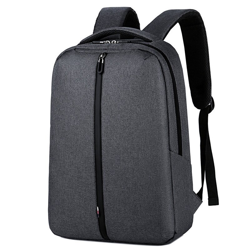 Heren rugzak kinderen schoolrugzakken 15.6 inch laptoptassen voor jongens hp macbook notebook computertas schooltas schooltas zwart: Donkergrijs