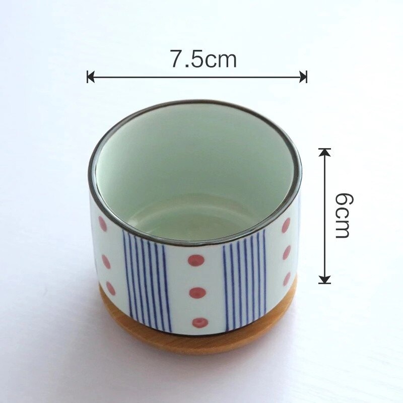 Ceramic Japanese Style Succulents Plants Container Office Bonsai Cactus Flower Pot Planter Home Garden Decor Ornaments: C