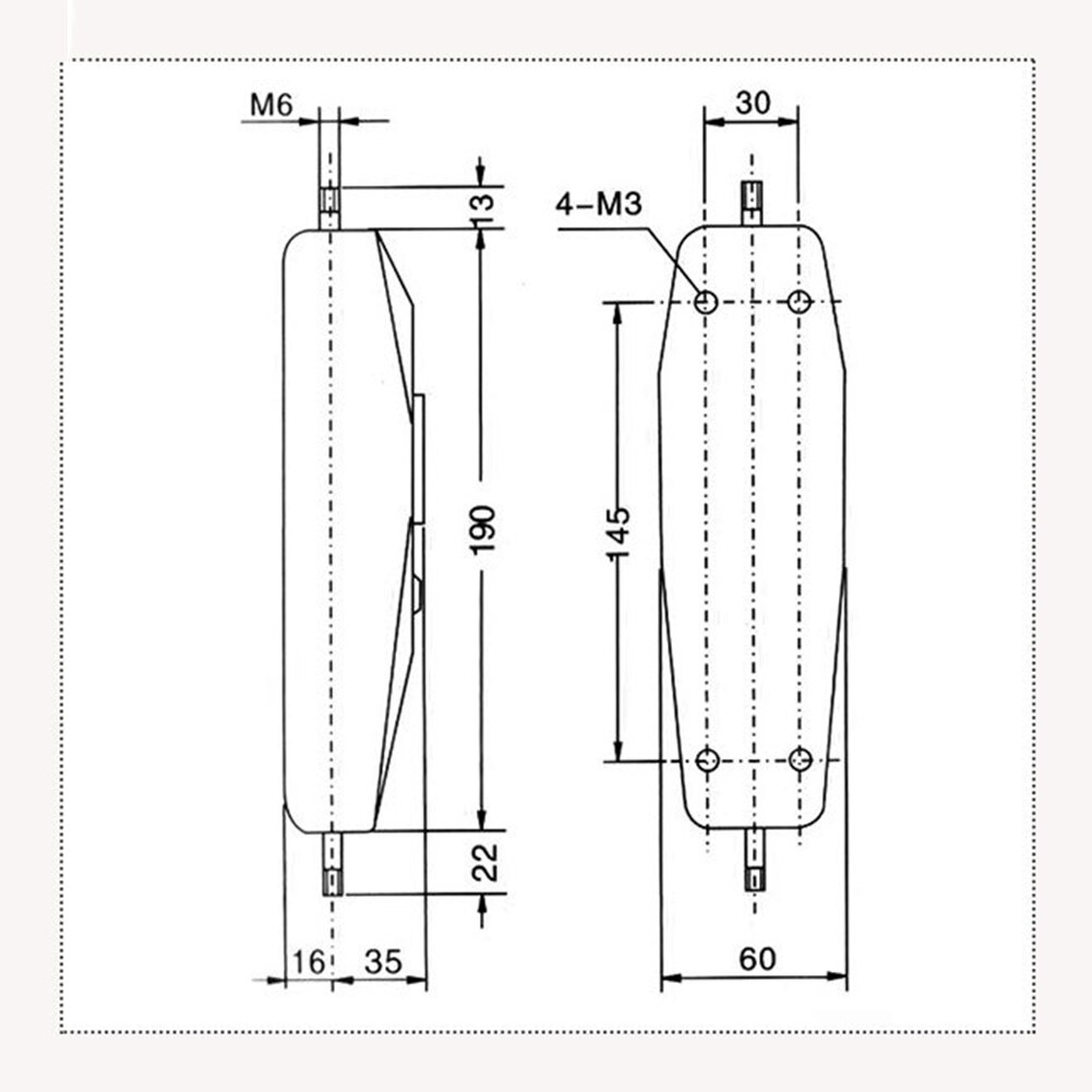 Force Gauge Mechanical Analog Push Pull Gauge Thrust Pressure Meter Test Tool CLH@8