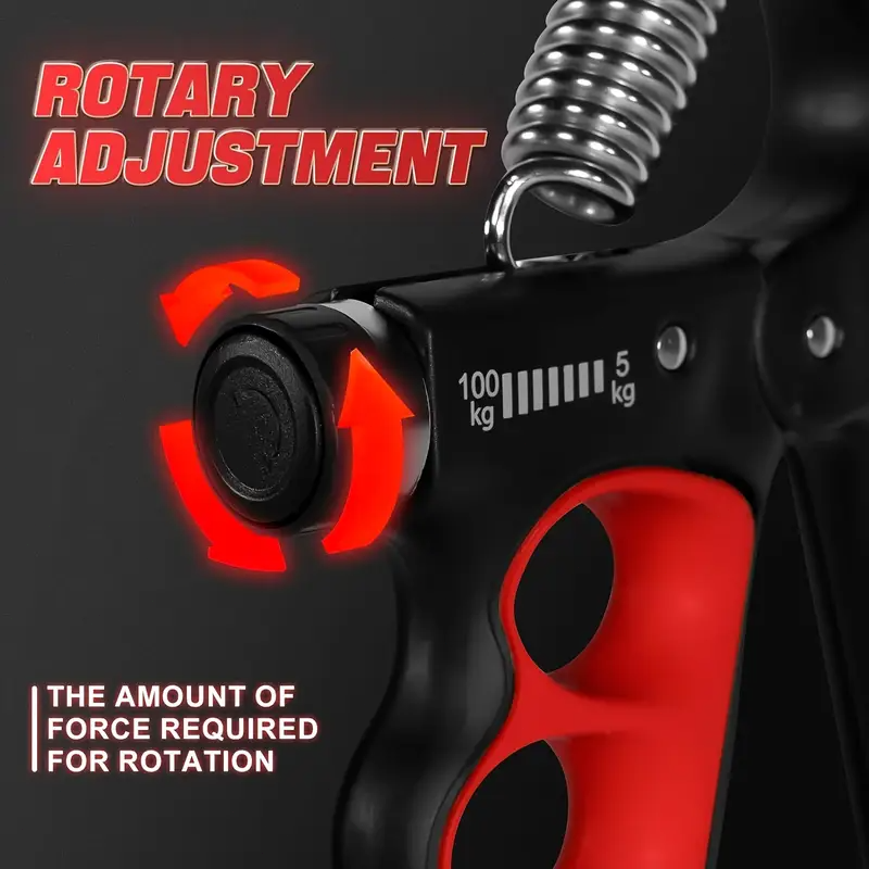 Adjustable Finger And Forearm Strengthening Kit - Improve Resistance Grip Strength And Flexibility With Resistance Hand Grippers