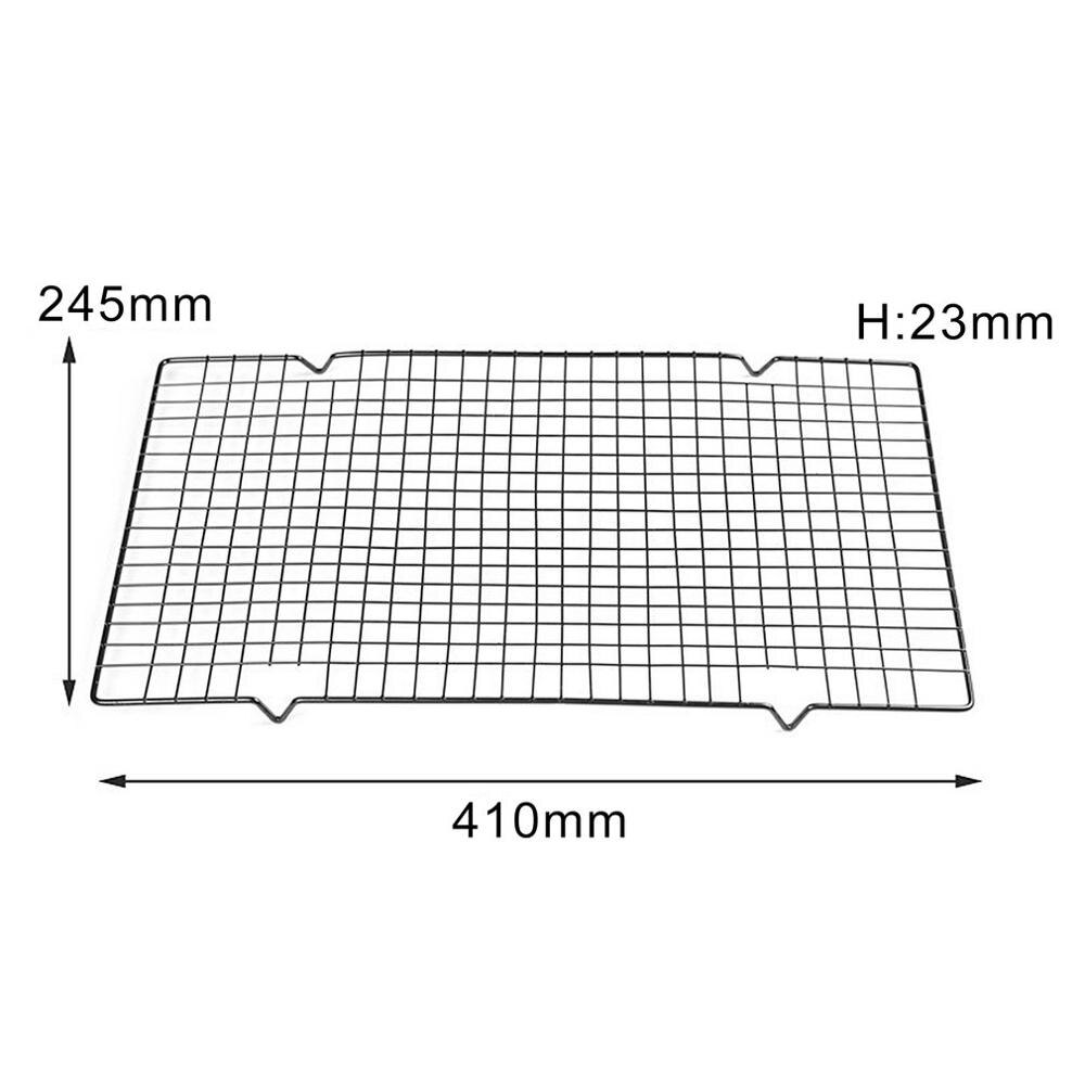 Rvs Rooster Bakken Rack Keuken Bakken Barbecue Netto Vierkant Rooster Cooling Kader Huishouden Keuken Koken Accessorie