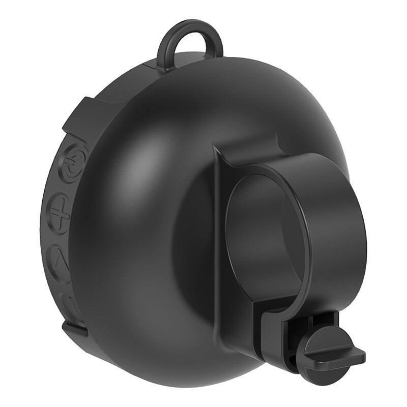 Haut-parleur bluetooth intelligent pour vélo, musique à echo rond, radio multicolore pour l&#39;extérieur,