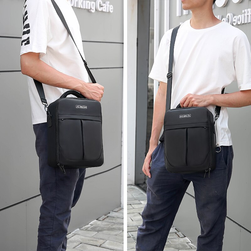 Opbergtas voor DJI Neo Drone Draagtas Organizer Tas Schoudertas met Riem Crossbody Tas Draagbare Beschermende Doos Reizen Handtas Accessoires (Grijs