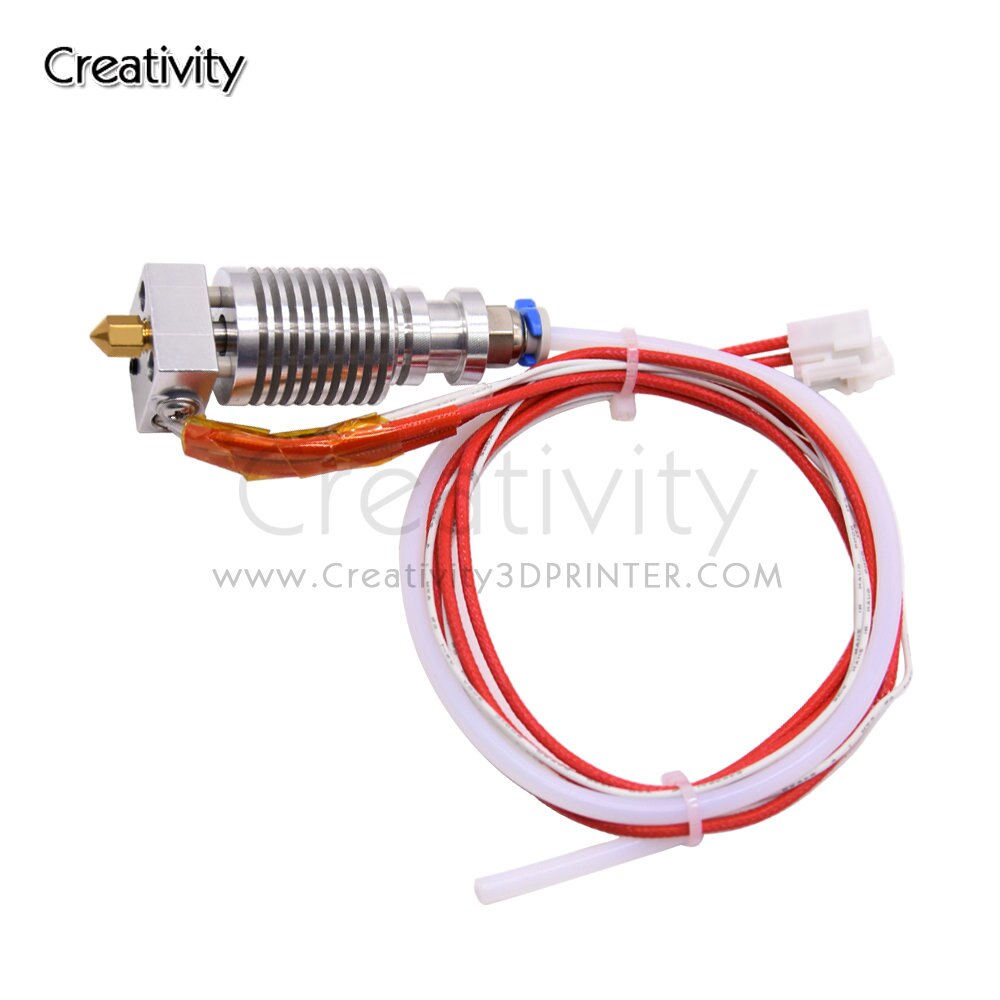 3D CR-10V2 24V Hotend Assembled Extruder Aluminum Alloy Hotend Replacement Parts Set for Creality 3D CR10-V2/V3 Printer