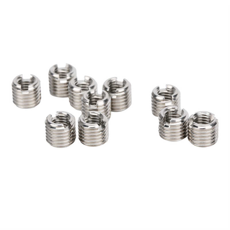 helical screw stainless steel insert for hardware repair tools Thread Inserts Reducing Nut Repair Tool Male Female