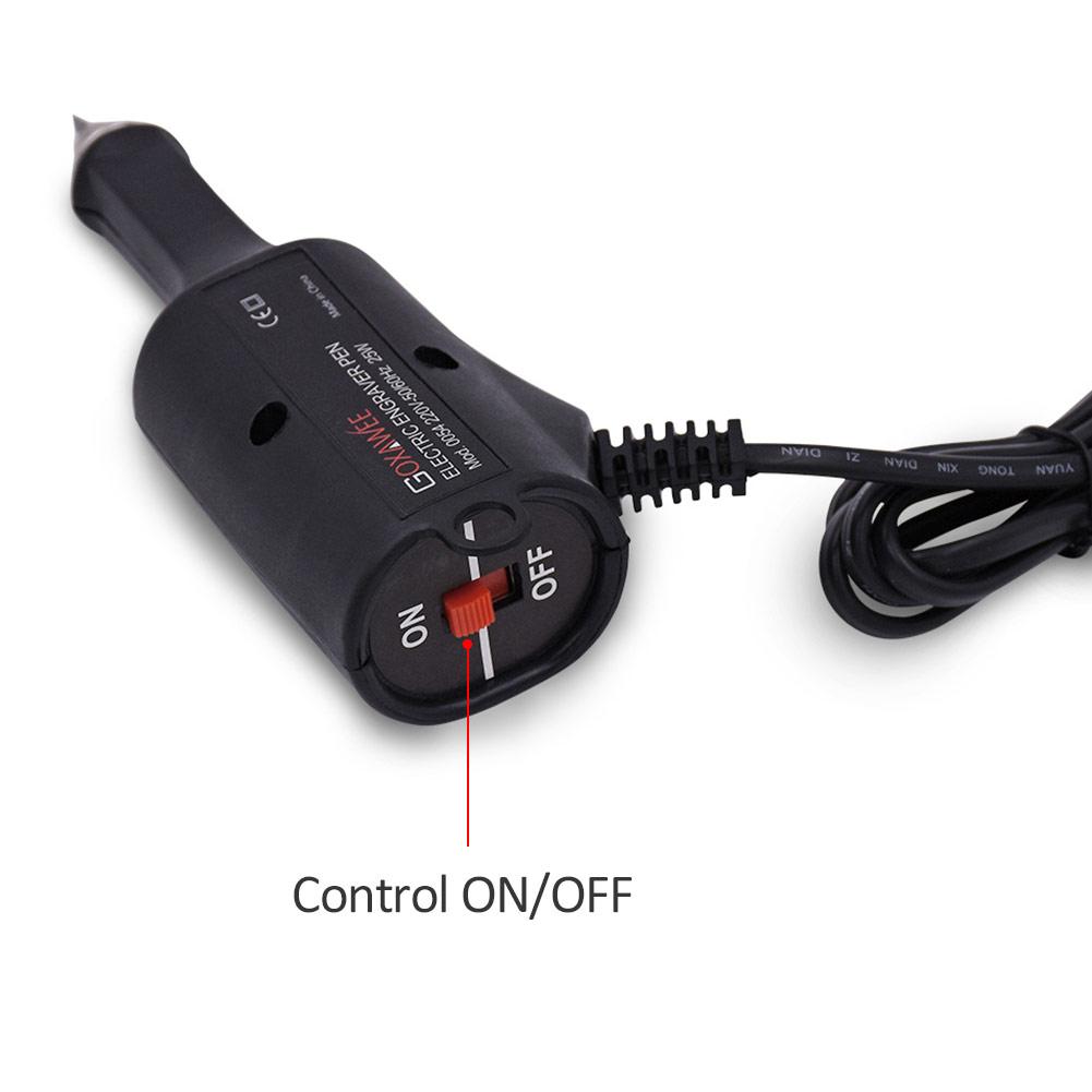 220V Electric Engraving Carving Pen Plotter Machine For Chiseling Tips On Metal Wooden Glass Plastic Ceramics Stone Surface