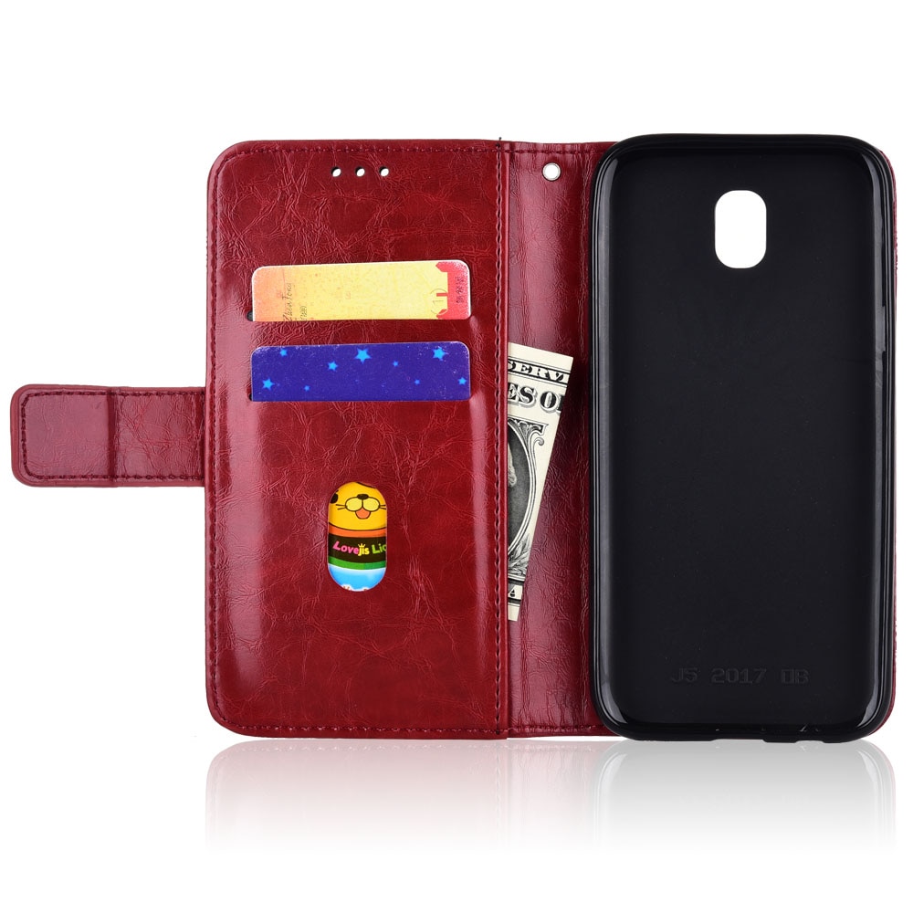 For Samsung J3 J330 SM-J330F Wallet Leather Case For On Samsung Galaxy J3 Cover For Samsung J330 J32017 J 330 Capa