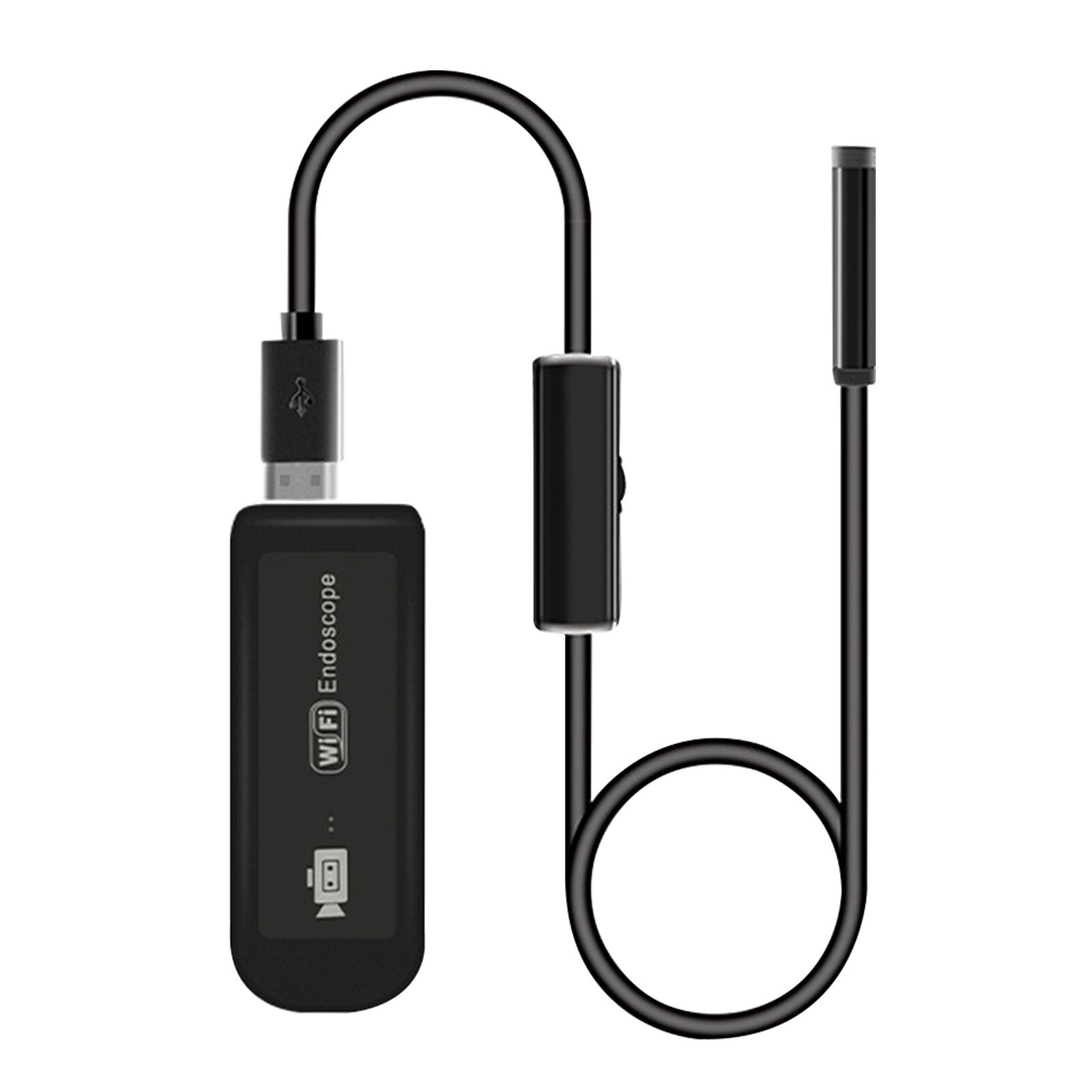 HD Waterproof Multifunctional Smartphone Snake Camera Flexible Home With 6LED Portable Wireless 8mm Inspection WIFI Endoscope