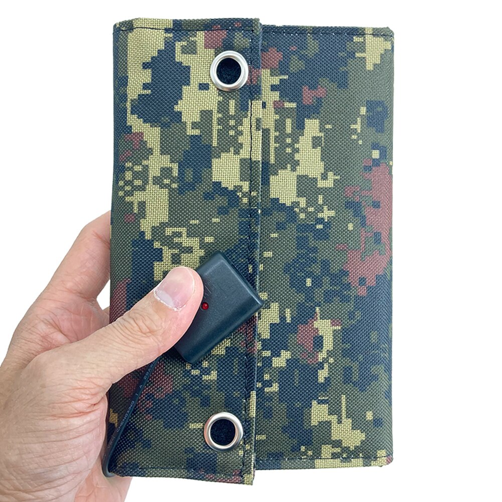 10W Solar Panel Foldable Mobile Power Solar Battery Charger Backpack Camping Waterproof Rechargeable Folding Bag