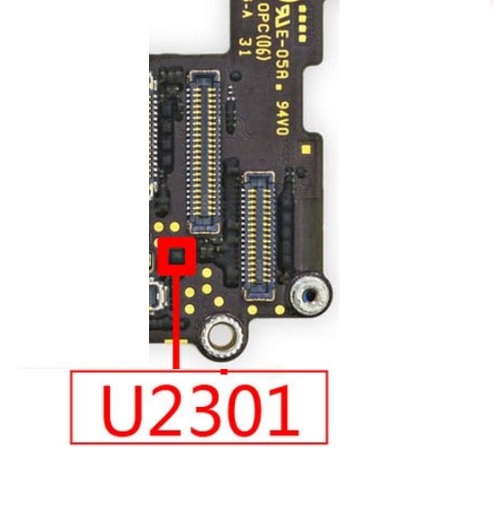 10 teile/los U2301 IC Für iPhone 6 6 Plus wichtigsten Kamera netzteil IC 2,8 v rohr