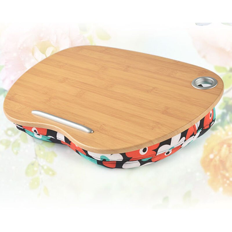 Stolik na laptopa wielofunkcyjny kolana biurko dla 14 Cal komputera telefon z klapką przenośny odkryty zagłówek biuro w domu poduszka drzemka (szary)