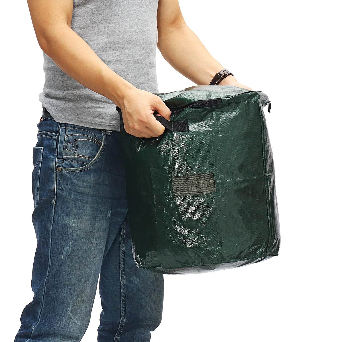 35l pe stoff materiale miljøvennlig hage kompostbeholder voksepose grønn avfall konverter verktøy hage hage rekvisita 33*35cm